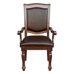 Lordsburg Cherry Dining Arm Chair Front