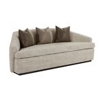 Abreeyah Beige Velvet Sofa By Exceptional Furniture