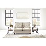 Caladeron Linen Track Arm Loveseat 15602-3