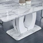 Global Furniture D894Dt Faux Marble Top