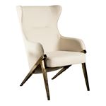Walker Cream and Bronze Accent Chair 903052 By Coaster