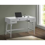 Mugga 47 inch White 3-Drawer Writing Desk 80074-3