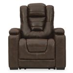 Owner's Box Thyme Leather Power Recliner-3