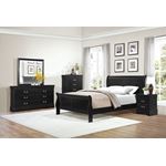 Mayville Black 5 Drawer Chest 2147BK-9-3