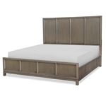 Highline Greige Queen Panel Bed By Legacy Classic