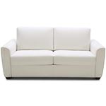 Alpine Off White Microfiber Sofa Bed By JM Furniture