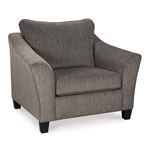 Nemoli Slate Fabric Oversized Chair 45806 By Ashley Signature Design