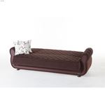 Argos Sofa Bed in Colins Brown-4