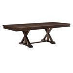 Cardano Double Pedestal Trestle Dining Table 1689-96 by Homelegance