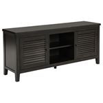 Concord Distressed Java 60 inch TV Stand Console 701782 By Coaster