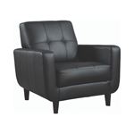 Modern Black Accent Chair 900204 By Coaster