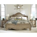 The Corinne 4pc Queen Panel Bedrooom Set in Sun Dried Acacia
