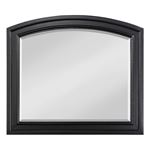 Laurelin Black Arched Mirror 1714BK-6 By Homelegance