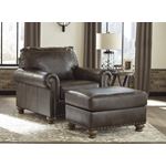 Nicorvo Coffee Faux Leather Chair 80505-3