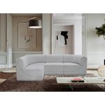 Ollie 98 inch Grey Boucle Fabric Sectional-3