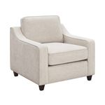 Christine Beige Chenille Fabric Chair 552063 By Coaster