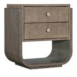 Modern Mood Mink Two Drawer Nightstand 6850-90416 By Hooker Furniture