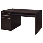 Halston 60 inch Cappuccino Connect-It Office Desk 800982 By Coaster
