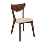 Kersey Chestnut Mid Century Dining Chair 103062 - Set of 2 By Coaster