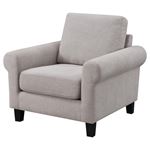 Nadine Oatmeal Fabric Arm Chair 509783-3
