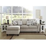 Abney Driftwood Reversible Sofa Chaise 49701-2