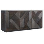 Retreat Black Sand 72 inch Entertainment Credenza 6950-55572-99 By Hooker Furniture