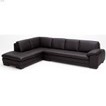 625 Brown Modern Italian Leather Sectional