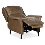 Deacon Rogue Walnut Leather Power Recliner with-3