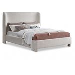 Penny Cream Boucle Upholstered Bed By Meridian Furniture