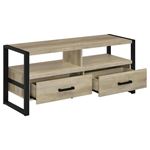 James Distressed Pine 48 inch 2 Drawer TV Stand-3