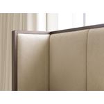 Highline Greige Queen Upholstered Shelter Platfo-3
