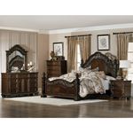 Catalonia Traditional Cherry Queen Bed 1824-1-3