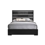 Blacktoft Black Queen Panel Bed 207101Q-3
