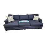 NAVY 94" Sofa - Klaussner Custom Sofa - FLOOR SAMPLE