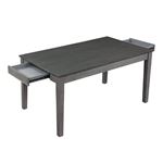 Armhurst Distressed Grey Dining Table 5706-60 by Homelegance