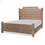 Monteverdi Queen Upholstered Low Post Bed-3