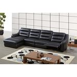Ludlow Black Sectional- 3