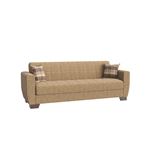 Barato Brown Upholstered Convertible Sofa Bed with Storage By Ottomanson