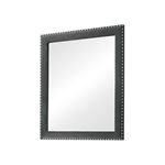 Melody Rectangular Pacific Grey Upholstered Mirror 223384 By Coaster