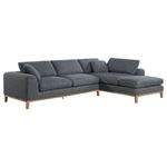 Persia Grey 2pc Contemporary Sectional 508857 by Coaster