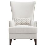 Pippin Latte Fabric Wingback Accent Chair 90406-3