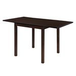 Kelso Cappuccino Drop Leaf Dining Table 190821 by Coaster Furniture