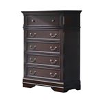 Cambridge Cappuccino 5 Drawer Chest 203195 By Coaster