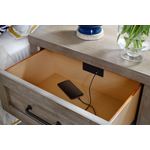 Breckenridge 2 Drawers Nightstand with USB in Ba-3