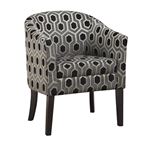Hexagon Patterned Accent Chair 900435 By Coaster