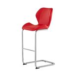 Modern Red Bar Stool D1446BS by Global Furniture USA