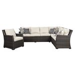 Easy Isle 3 Piece Sectional and Chair Set P455-822 By Ashley Signature Design