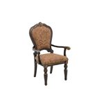 Russian Hill Cherry Upholstered Dining Arm Chair 1808A