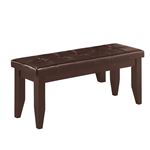 Dalila Cappuccino 47 inch Dining Bench 102723 By Coaster