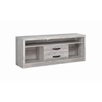 Grey Driftwood 59 inch 2 Drawer TV Stand 701024 By Coaster